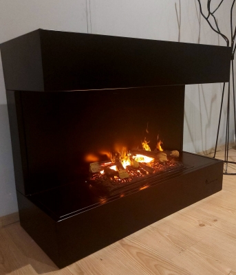 Wallfire 3d Su Buharlı Elektrikli Şömine-4