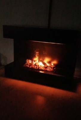 Wallfire 3d Su Buharlı Elektrikli Şömine-5