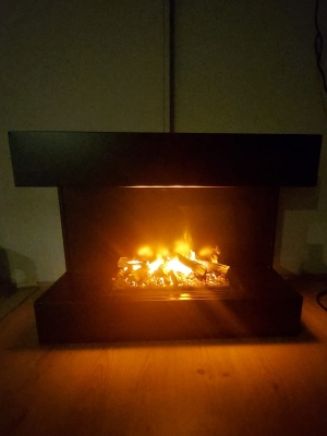 Wallfire 3d Su Buharlı Elektrikli Şömine-7