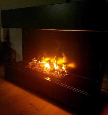 Wallfire 3d Su Buharlı Elektrikli Şömine-9