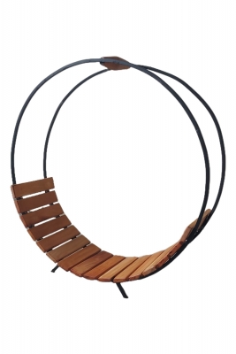 Şömine Ahşaplı Tasarım Odunluk-1