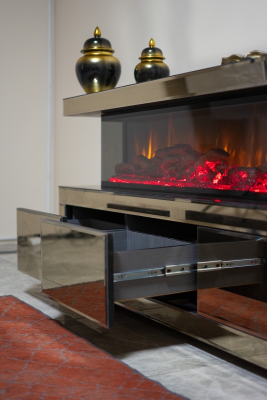 LEON ŞÖMİNELİ KONSOL