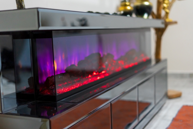 LEON ŞÖMİNELİ KONSOL