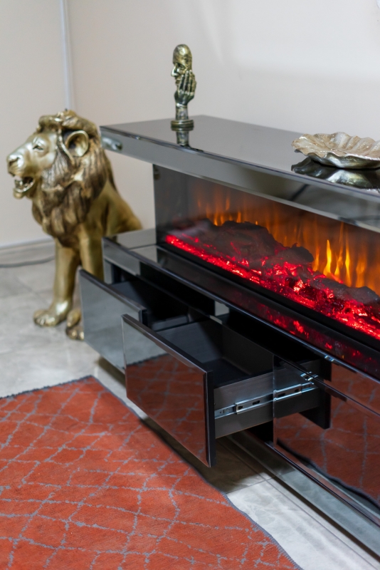 LEON ŞÖMİNELİ KONSOL