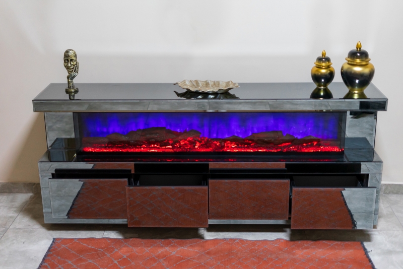 LEON ŞÖMİNELİ KONSOL