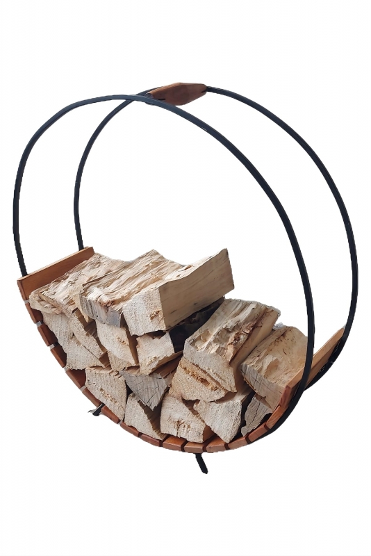 Şömine Ahşaplı Tasarım Odunluk